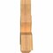 Ekena Millwork Alberta Smooth Timber Gable Bracket, Western Red Cedar, 60"W x 25"H x 5 1/2"D x 5 1/2"F, 10/12 Pitch GBW060X25X0606ALB00SWR - alternate 3